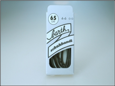 Schnürsenkel, dünn, gewachst, rund 65 cm, schwarz,