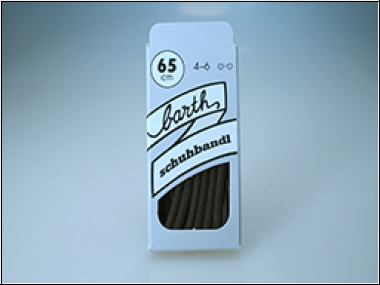 Schnürsenkel, Kordel, rund 65 cm, braun,