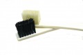 Burgol Shoe Polish Applicator Brush, schwarz oder hell